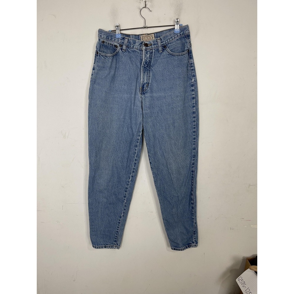 Abercrombie & Fitch Womens Jeans 12 High Rise Tapered Leg Made USA 90s‎ Vintage